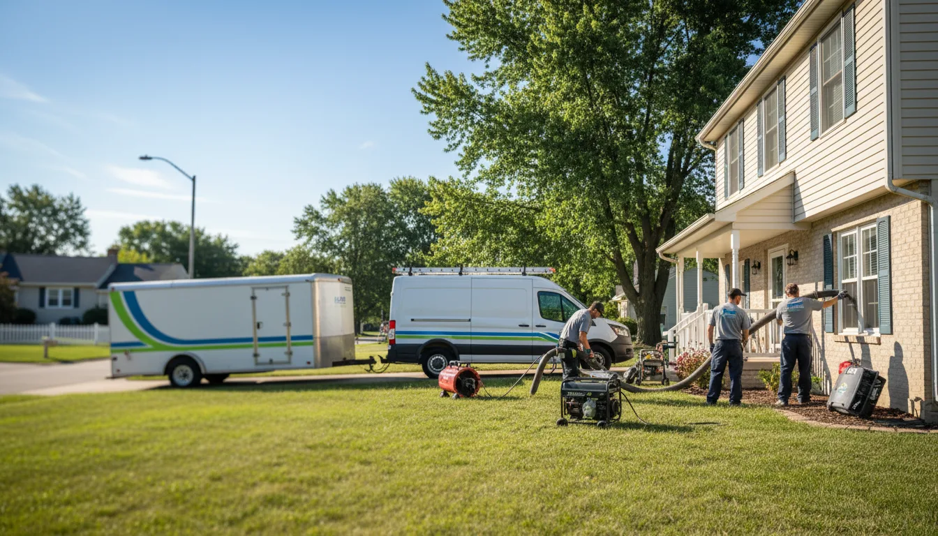 Flooded Basement Restoration And Cleanup With Repair in Lorton, NE near me